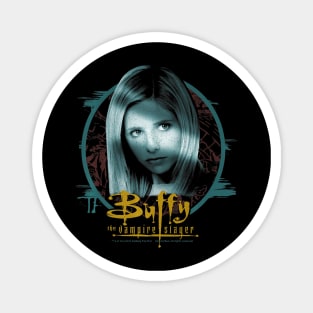 Buffy The Vampire Slayer Buffy Circle Portrait Premium Magnet